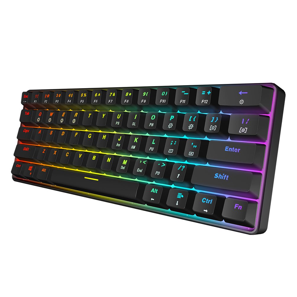 SKYLOONG GK61 미니 휴대용 60% 게이머 광 - Gaming Keyboard Mobile 리뷰 및 가격