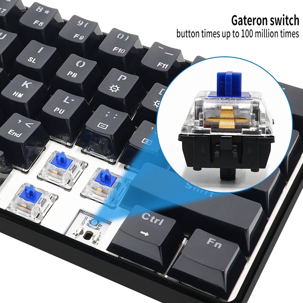SKYLOONG GK61 미니 휴대용 60% 게이머 광 - Gaming Keyboard Mobile 리뷰 및 가격