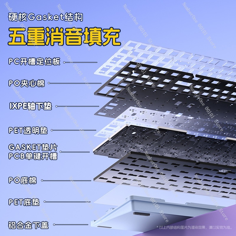 알루미늄 합금 기계식 키보드, 무선 3모드 블루투스 및 - Gaming Keyboard Wireless 리뷰 및 가격