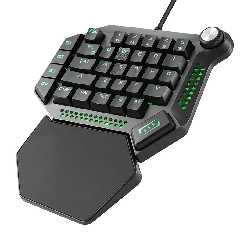 AEF6-한 손으로 작동하는 기계식 게이밍 키보드 RG - Gaming Keyboard Training 리뷰 및 가격