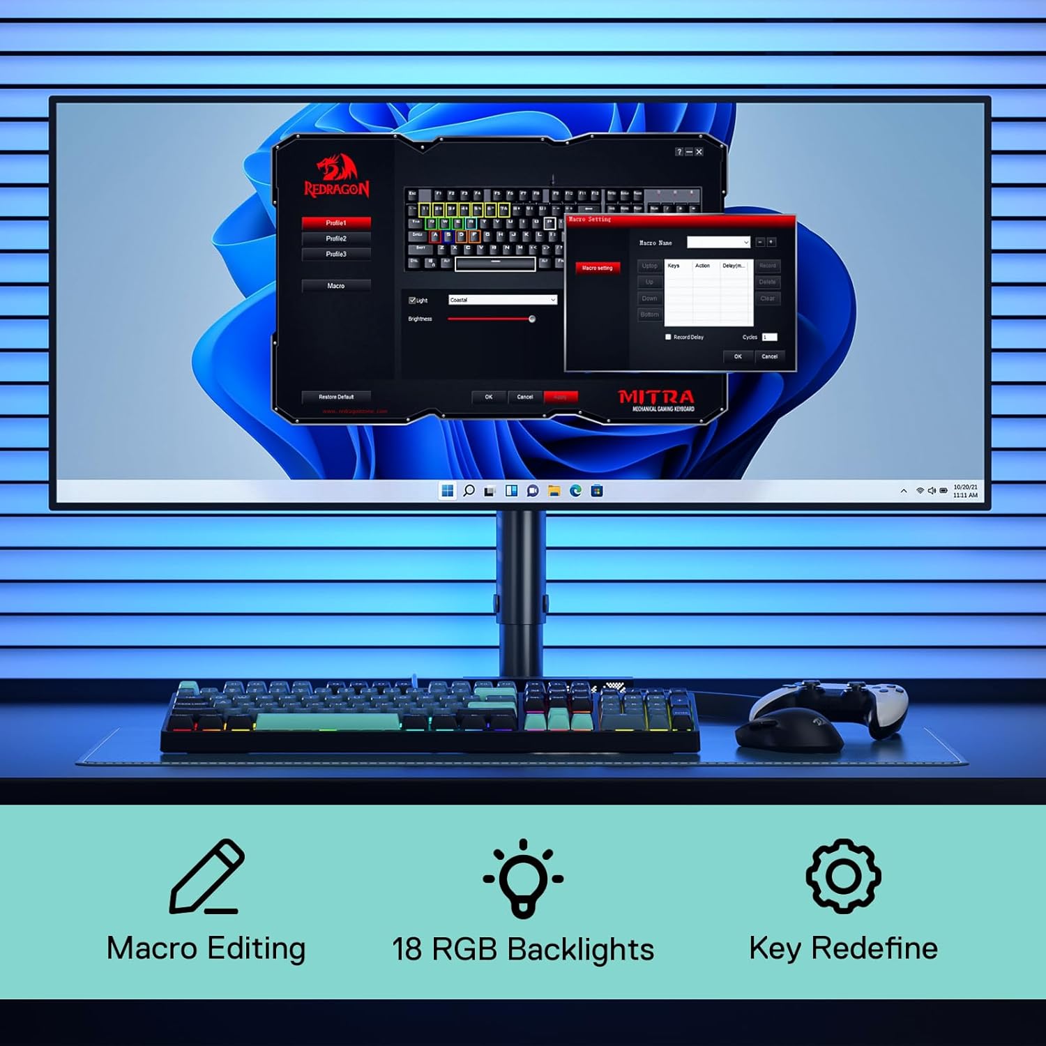 Redragon K582 SE 유선 RGB 104 키  - Gaming Keyboard Mobile 리뷰 및 가격
