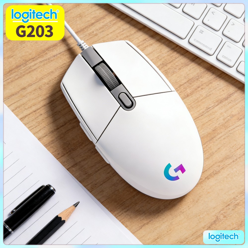 로지텍 G203 유선 게이밍 마우스, 손에 쏙 들어오는 - Logitech Mouse G203 리뷰 및 가격