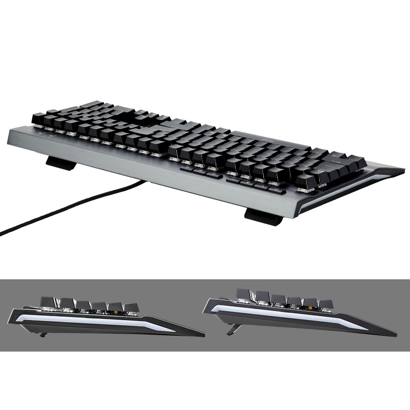 HEXGEARS GK739 핫 스왑 가능 디자인 키보드 - Keyboard Gaming Blue Switch 리뷰 및 가격