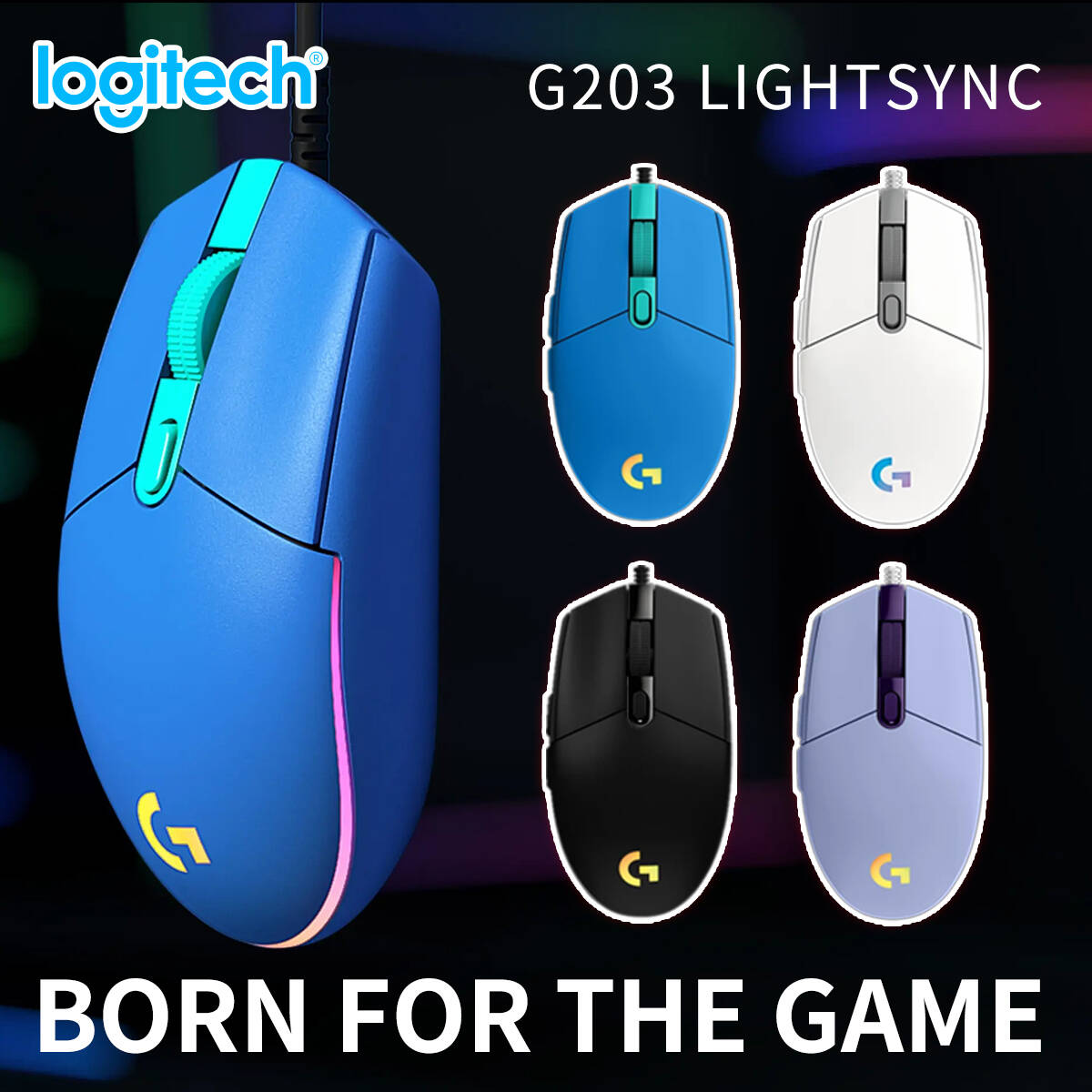 로지텍 G203 유선 게이밍 마우스, 향상된 그립감,  - Logitech Mouse G203 리뷰 및 가격