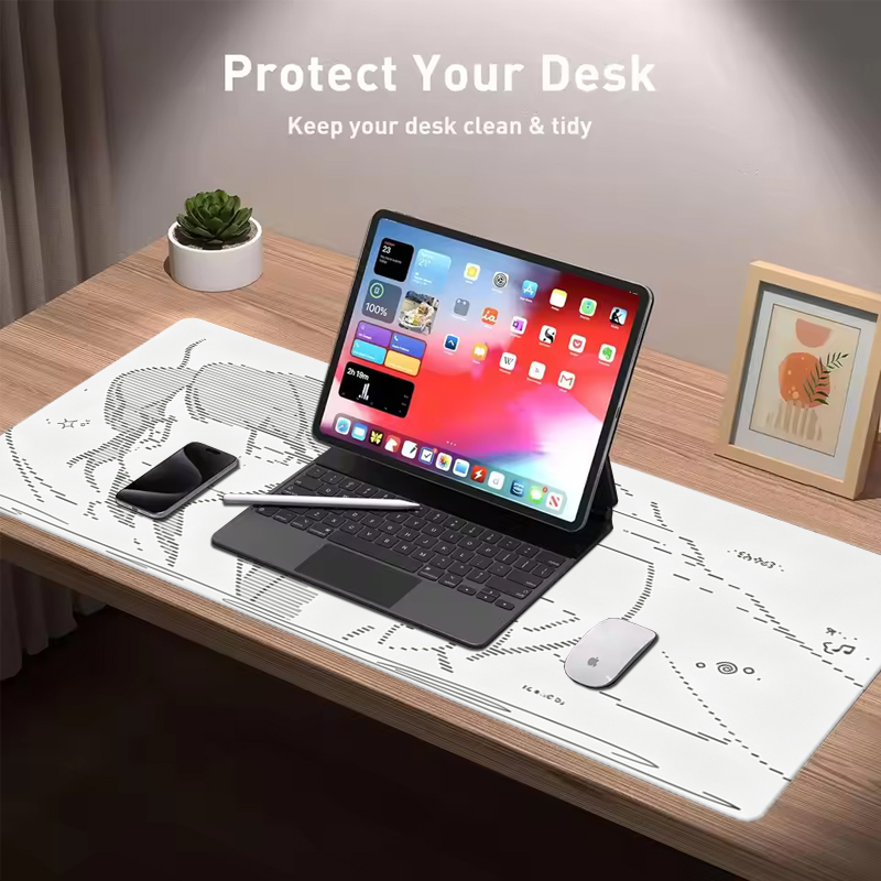 1Pcs 가죽 마우스 패드 애니메이션 엔젤 소녀 Y2k - Gaming Keyboard And Mouse Pad 리뷰 및 가격