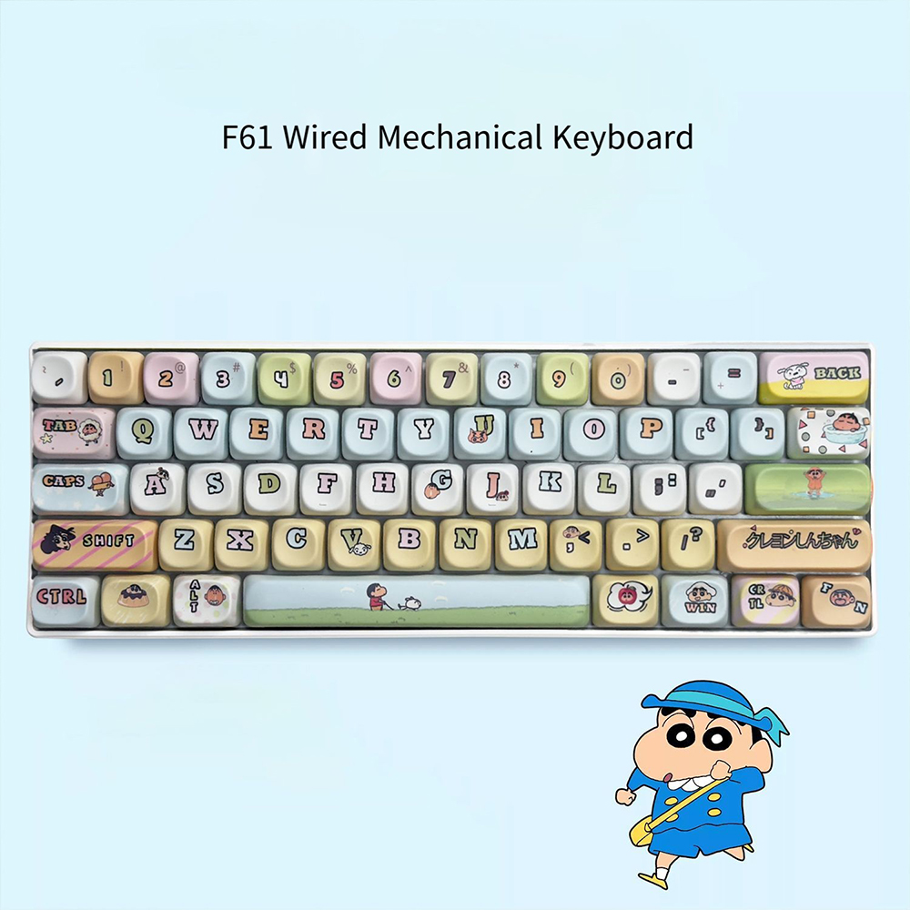 Cardcaptor Sakura 61 키 기계식 키보드 - Keyboard Gaming Blue Switch 리뷰 및 가격